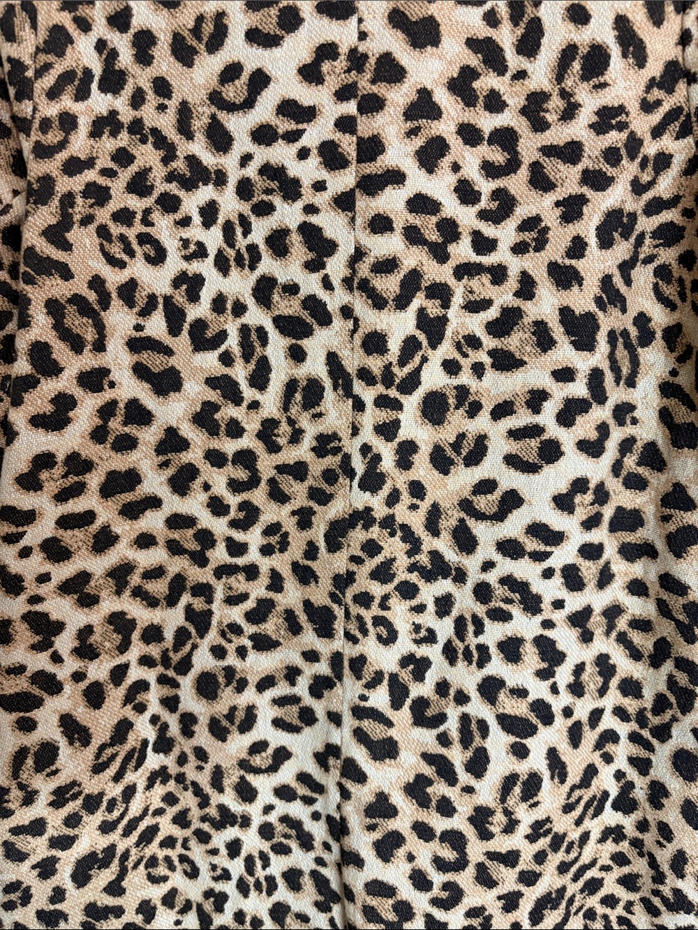 BNWOT Noisy May Leopard Print Women's Coat - Tan & Black size S - Picture 5 of 5